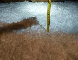 Zateplení patrového domu pomocí foukané izolace